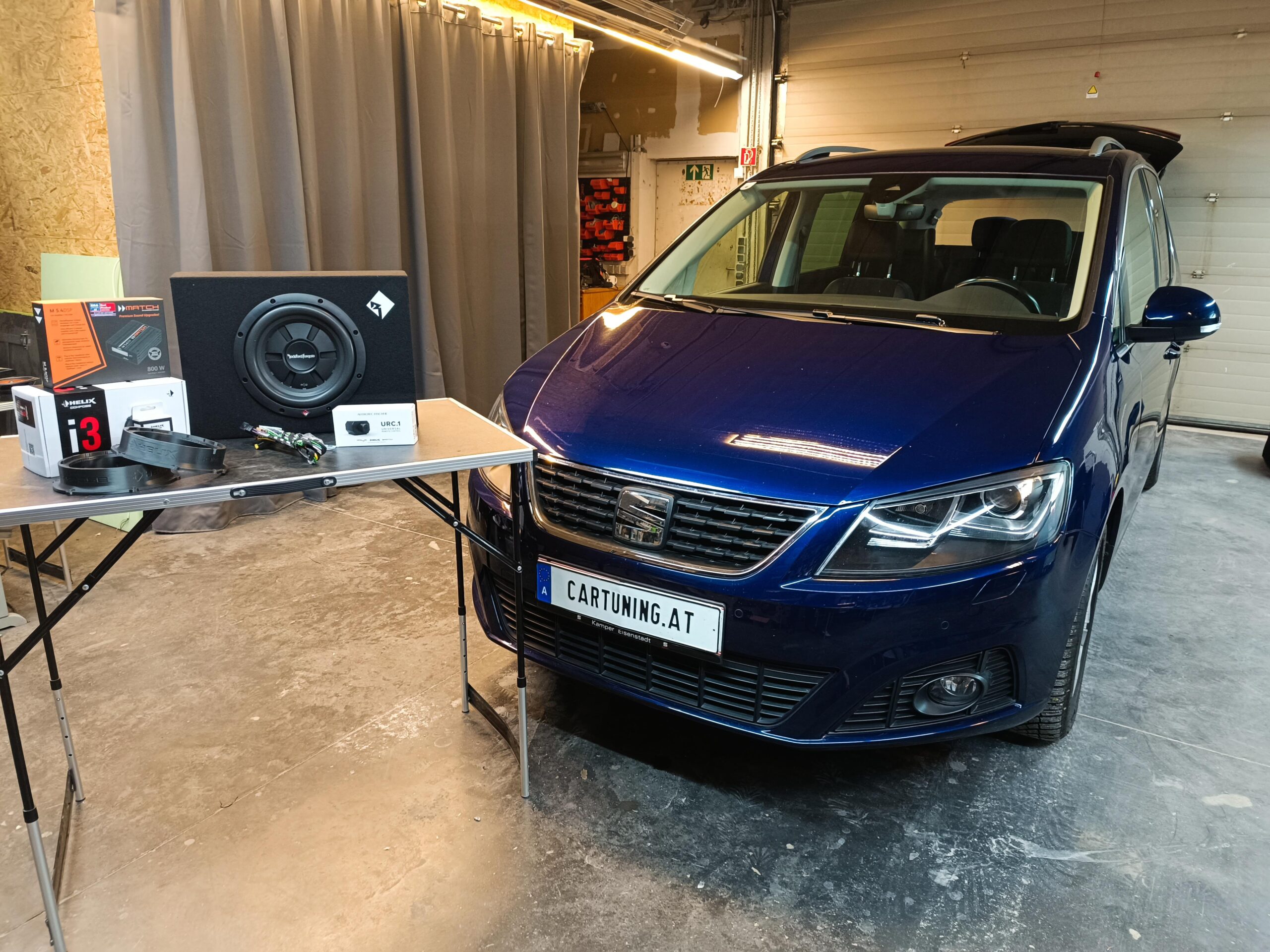 Seat Alhambra Soundupgrade Übersicht