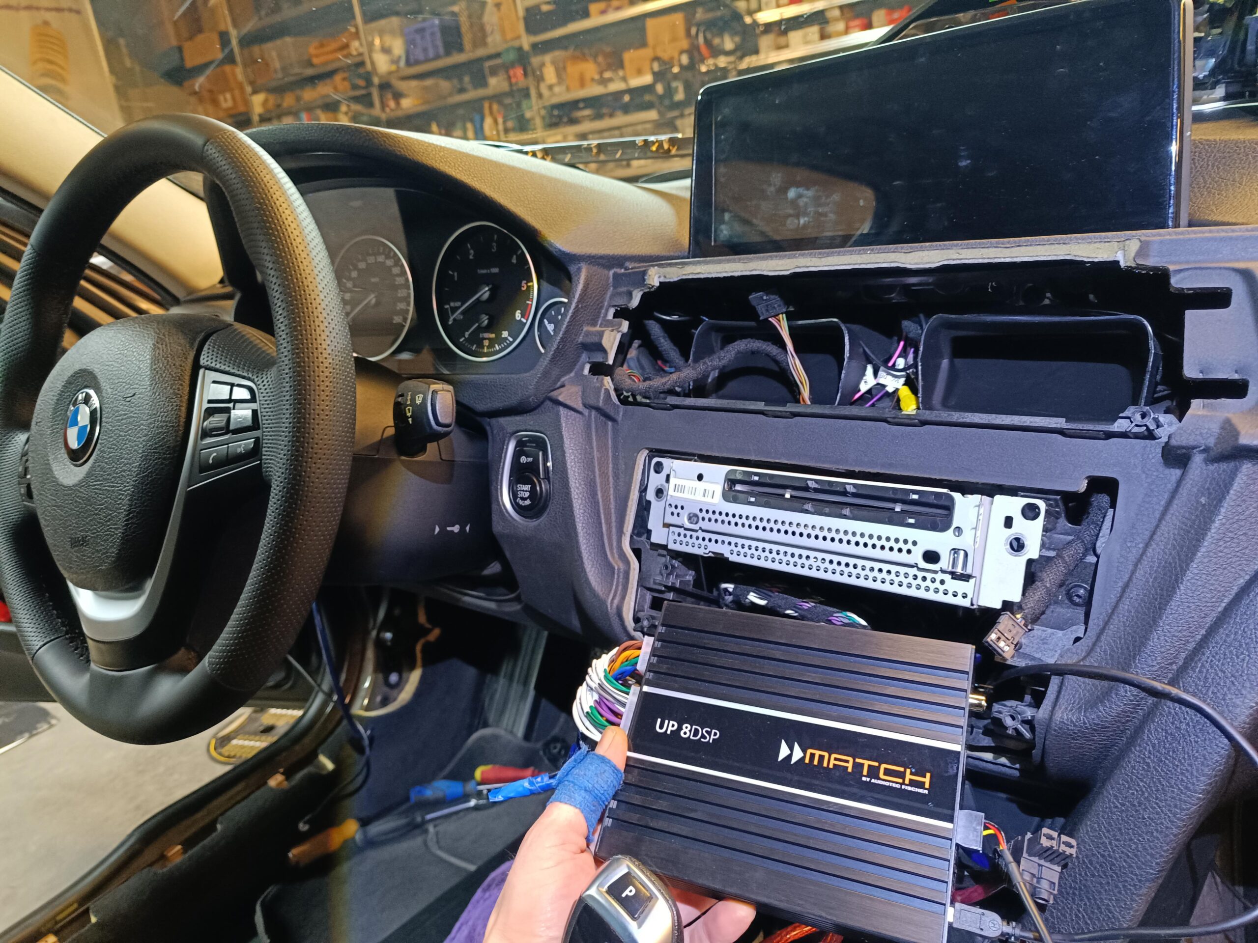 BMW F30 Soundsystem Subwoofer Radio Match UP 8DSP