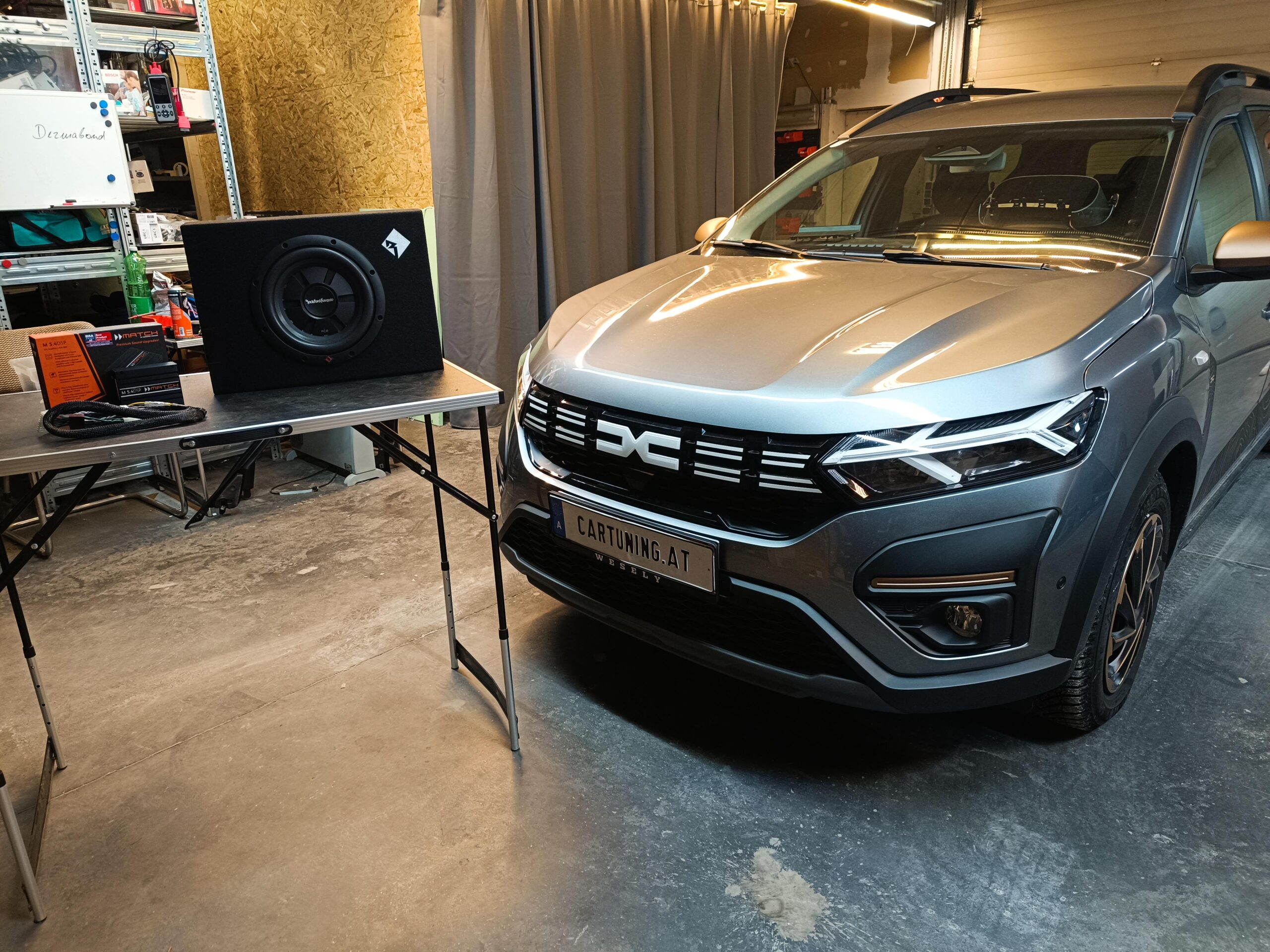 Dacia Jogger Soundsystem Upgrade Subwoofer