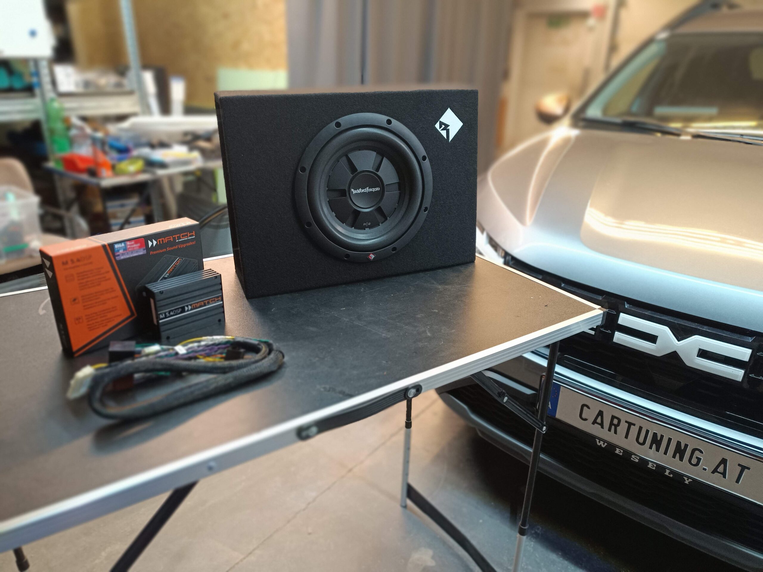 Dacia Jogger Soundsystem Upgrade Subwoofer Einbauset