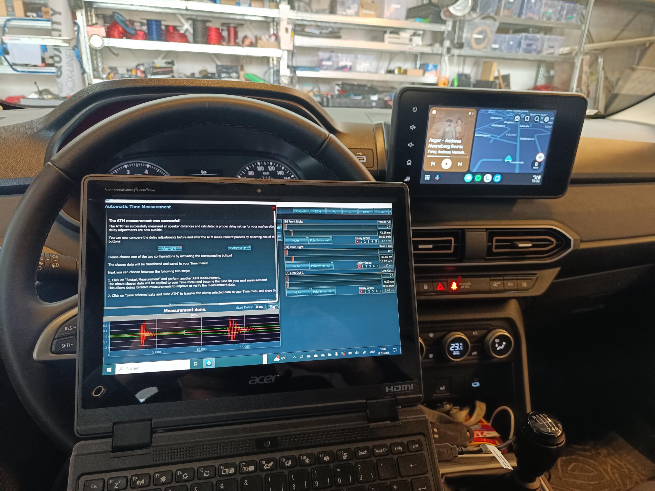 Dacia Jogger Soundsystem DSP einmessen