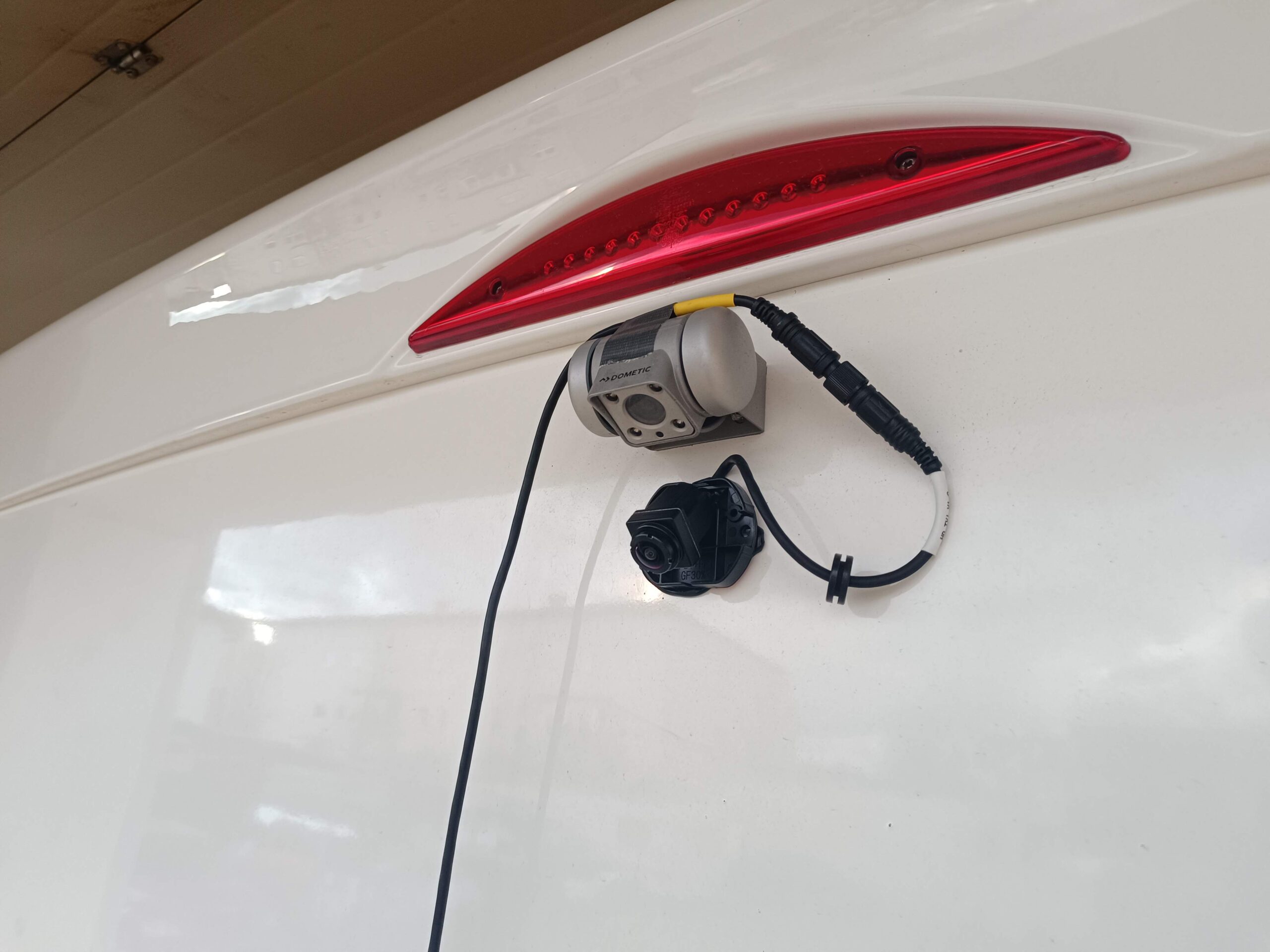 360 Grad Kamera Camos für Wohnmobil Rückfahrkamera Probemontage