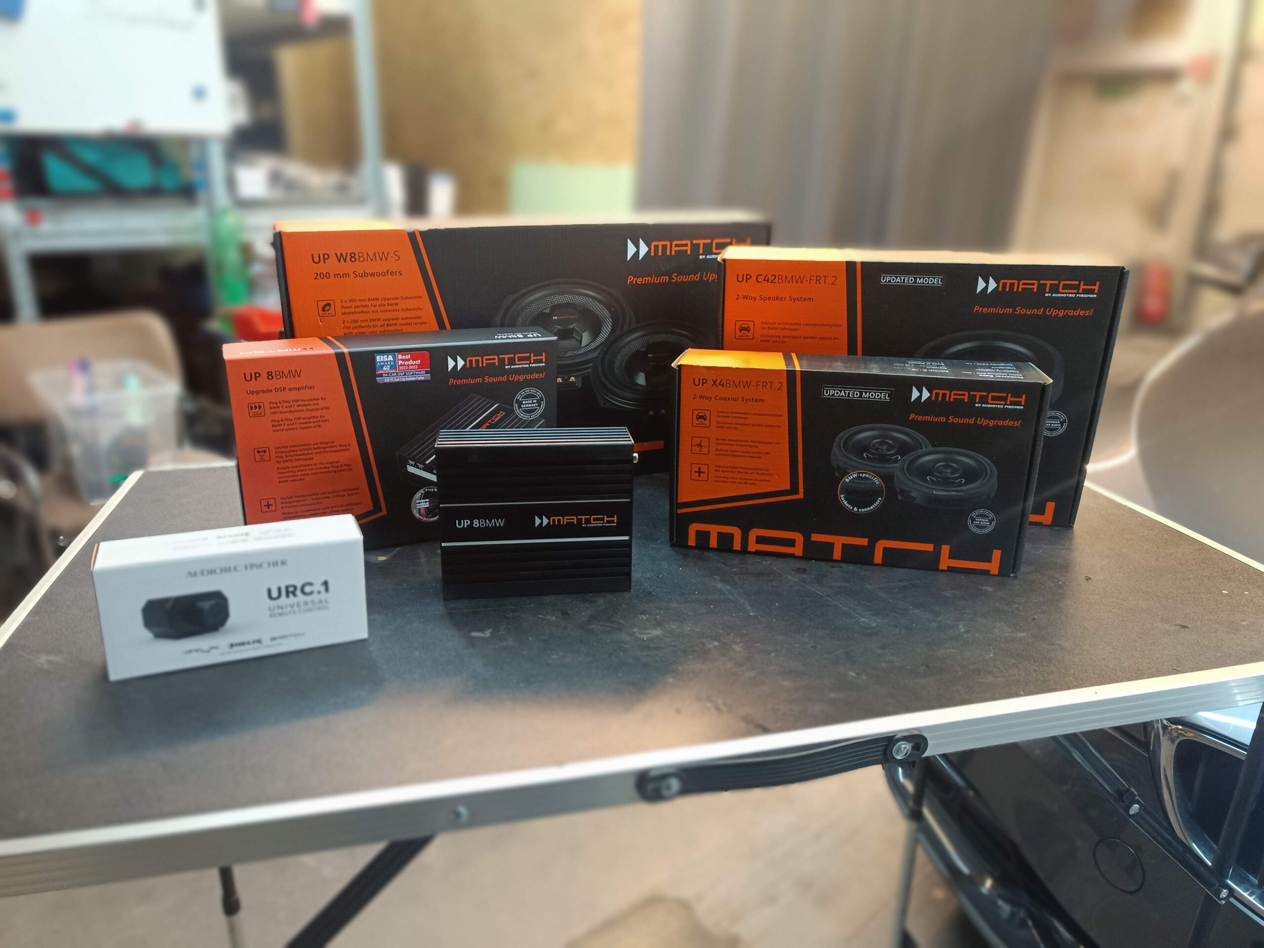 BMW F36 Soundsystem Einbaupaket