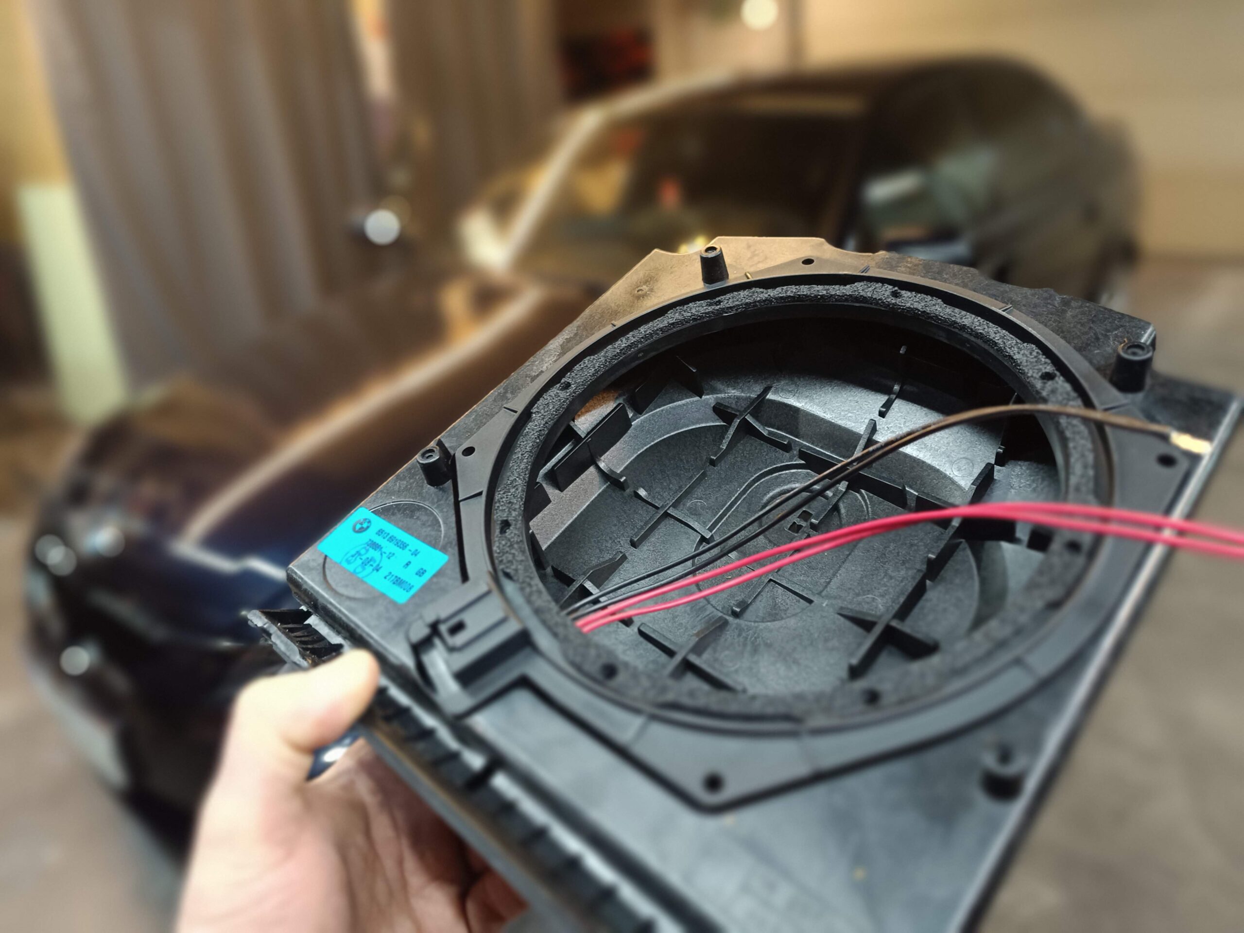 BMW E60 Soundsystem Subwoofer Gehäuse