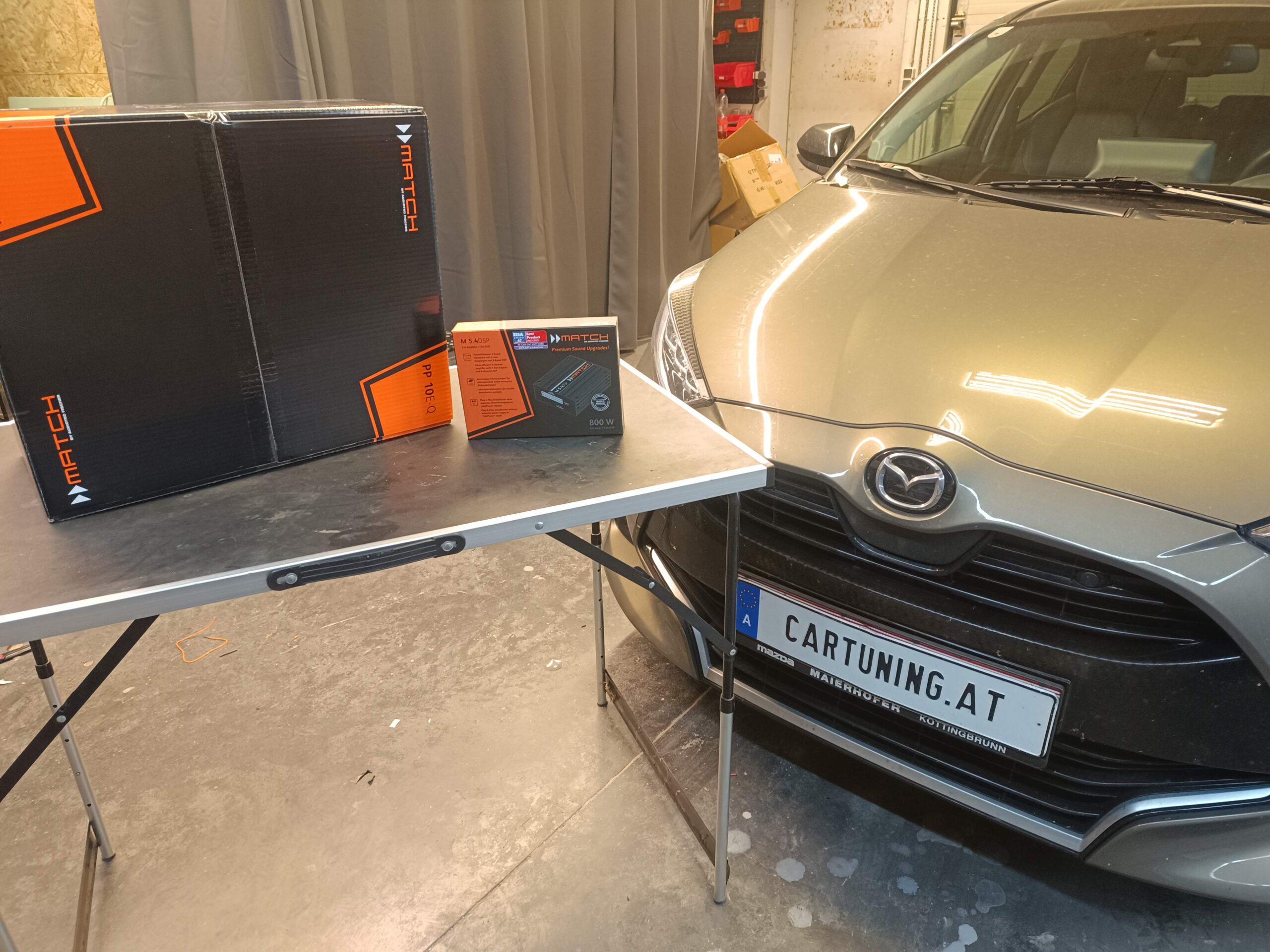 Mazda 2 Hybrid Soundsystem Einbauset Subwoofer