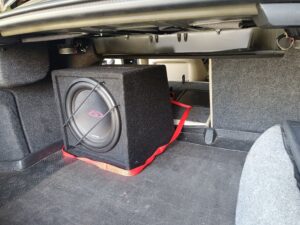 Saab 9-3 Soundsystem Umbau auf DSP und Spaß-Subwoofer 5 Saab 9-3 Soundsystem Alpine Subwoofer