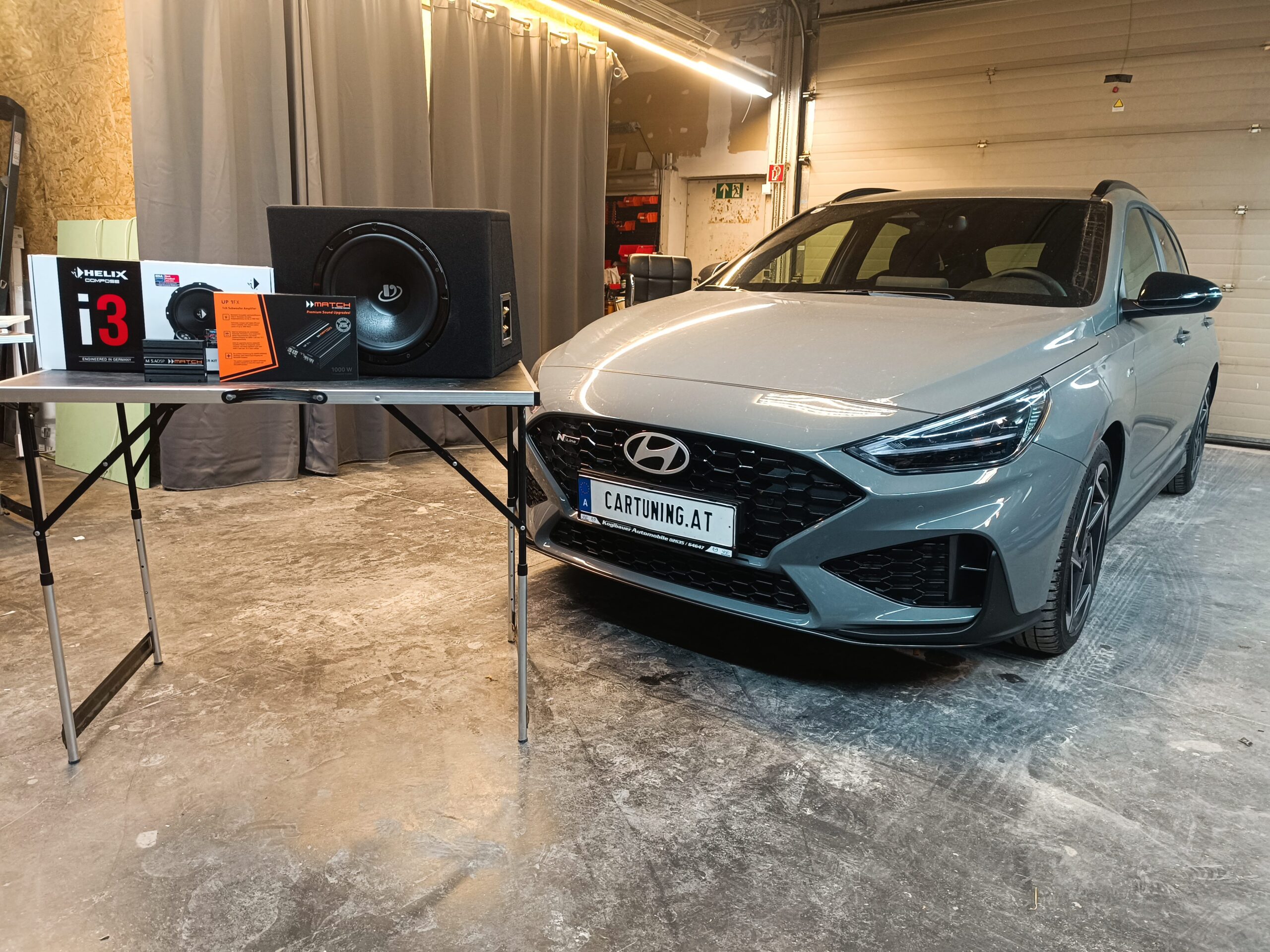 Hyundai i30 Soundsystem DSP Subwoofer