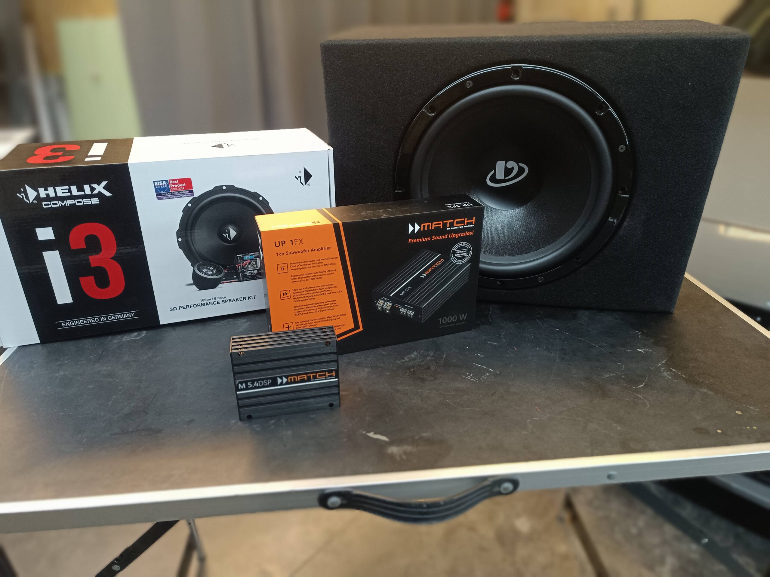 Hyundai i30 Soundsystem DSP Subwoofer Paket