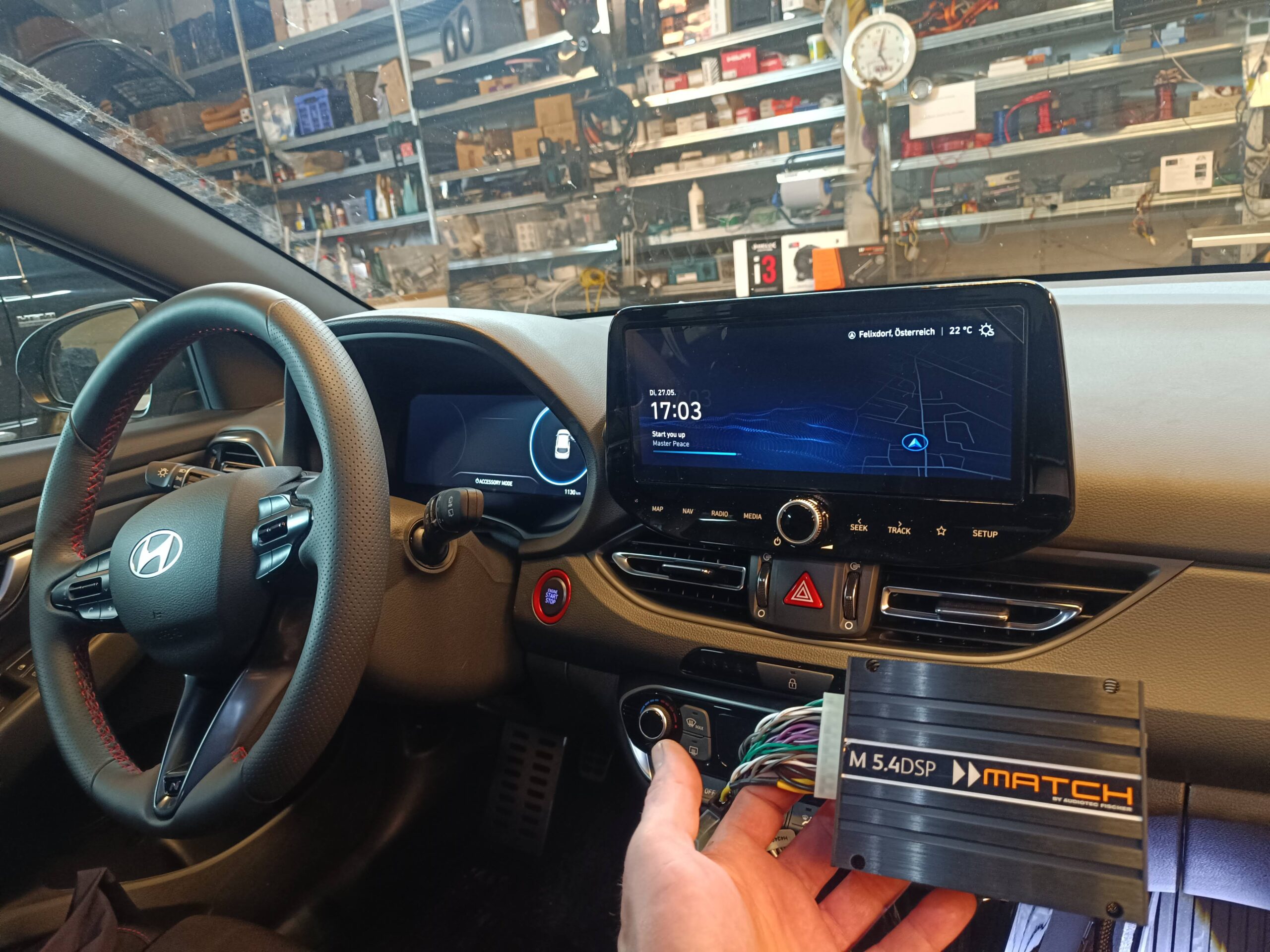 Hyundai i30 Soundsystem Match M5.4DSP Radio