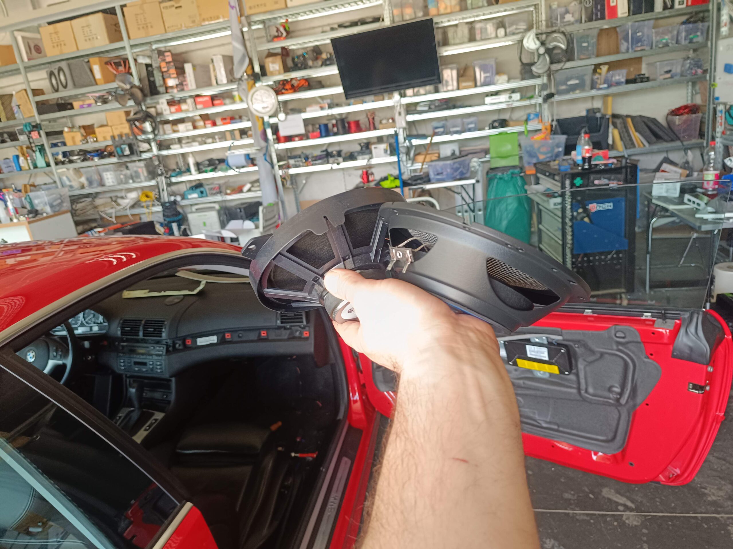 BMW E46 Soundsystem Vergleich Lautsprecher original zu Hifonics Brutus