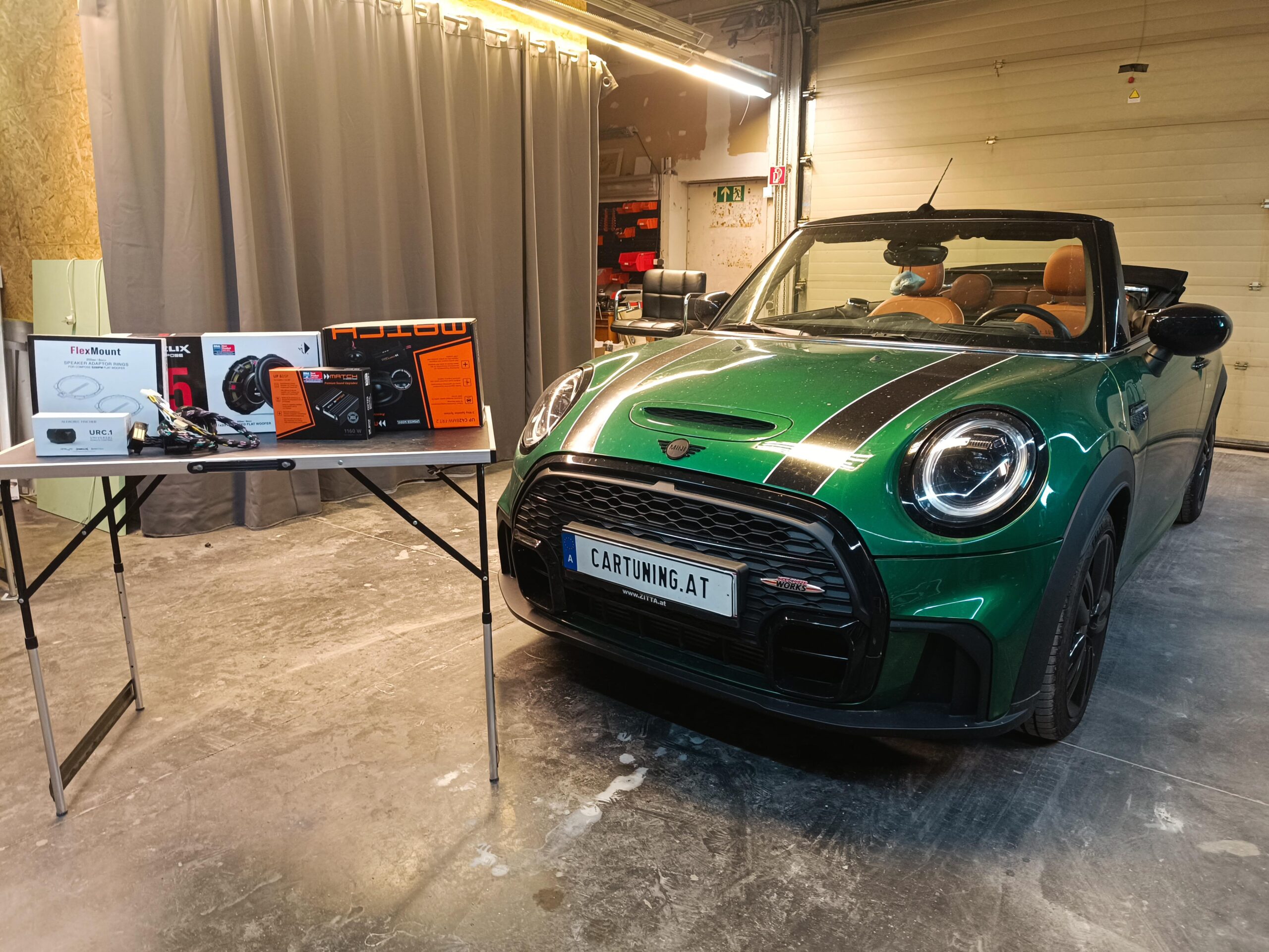 BMW Mini Cooper Sound System Upgrade