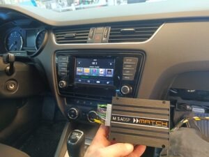 Skoda Octavia Soundupgrade DSP Verstärker Match M5.4DSP
