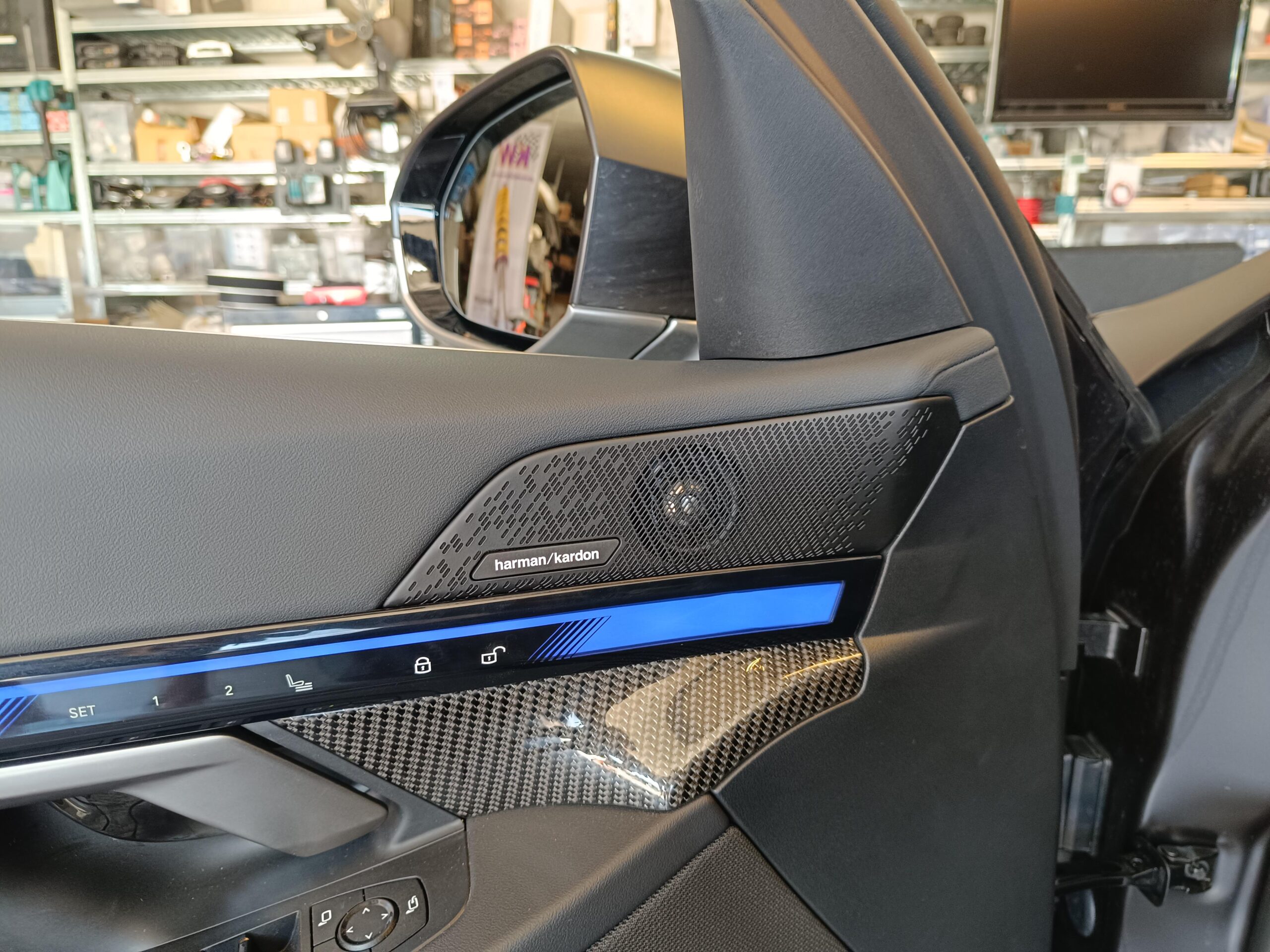 BMW G60 Lautsprecher Upgrade Hochtönerabdeckung Hochtönerhalterung Harman/Kardon