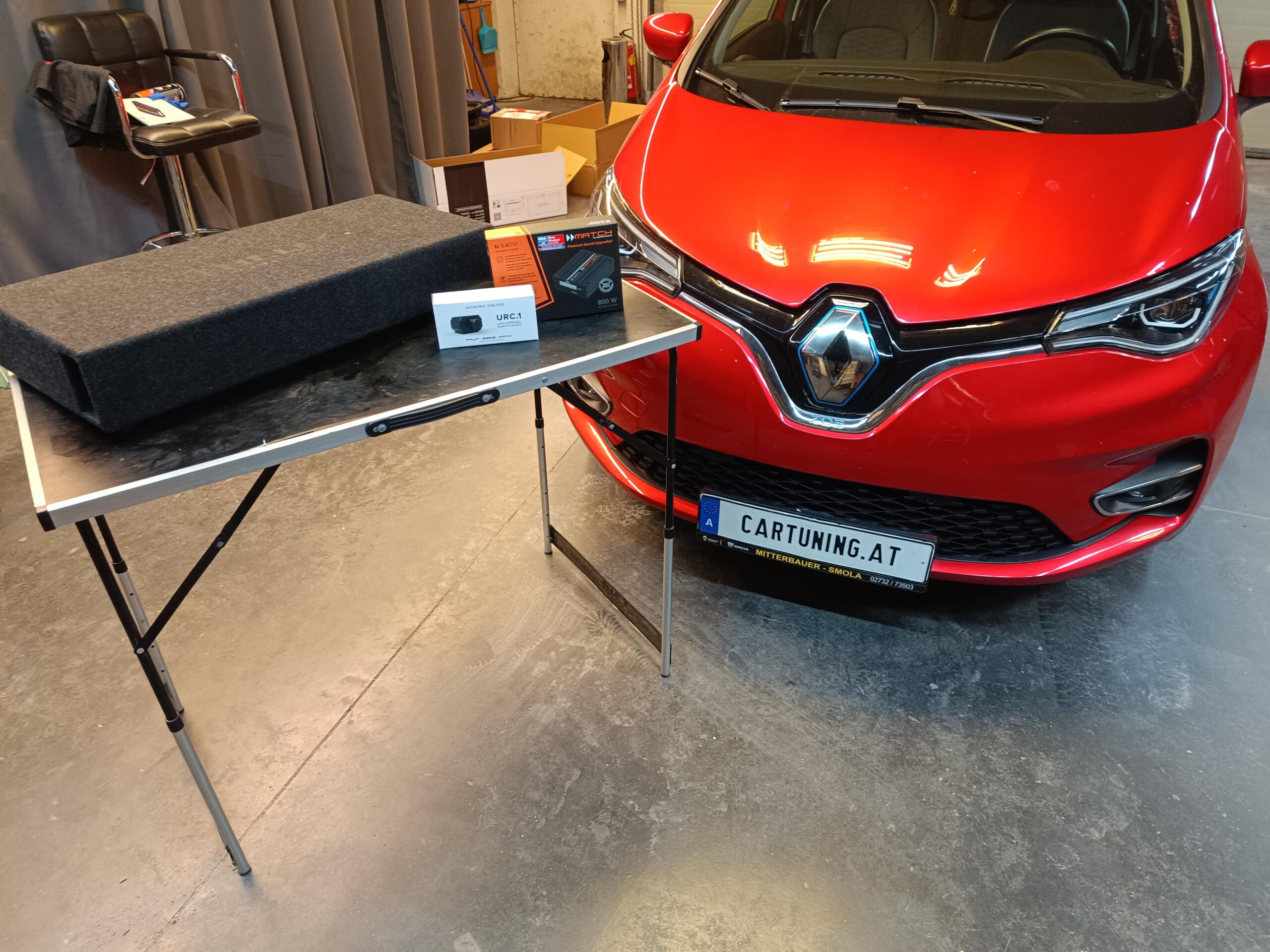 Renault Zoe Soundupgrade Subwoofer DSP