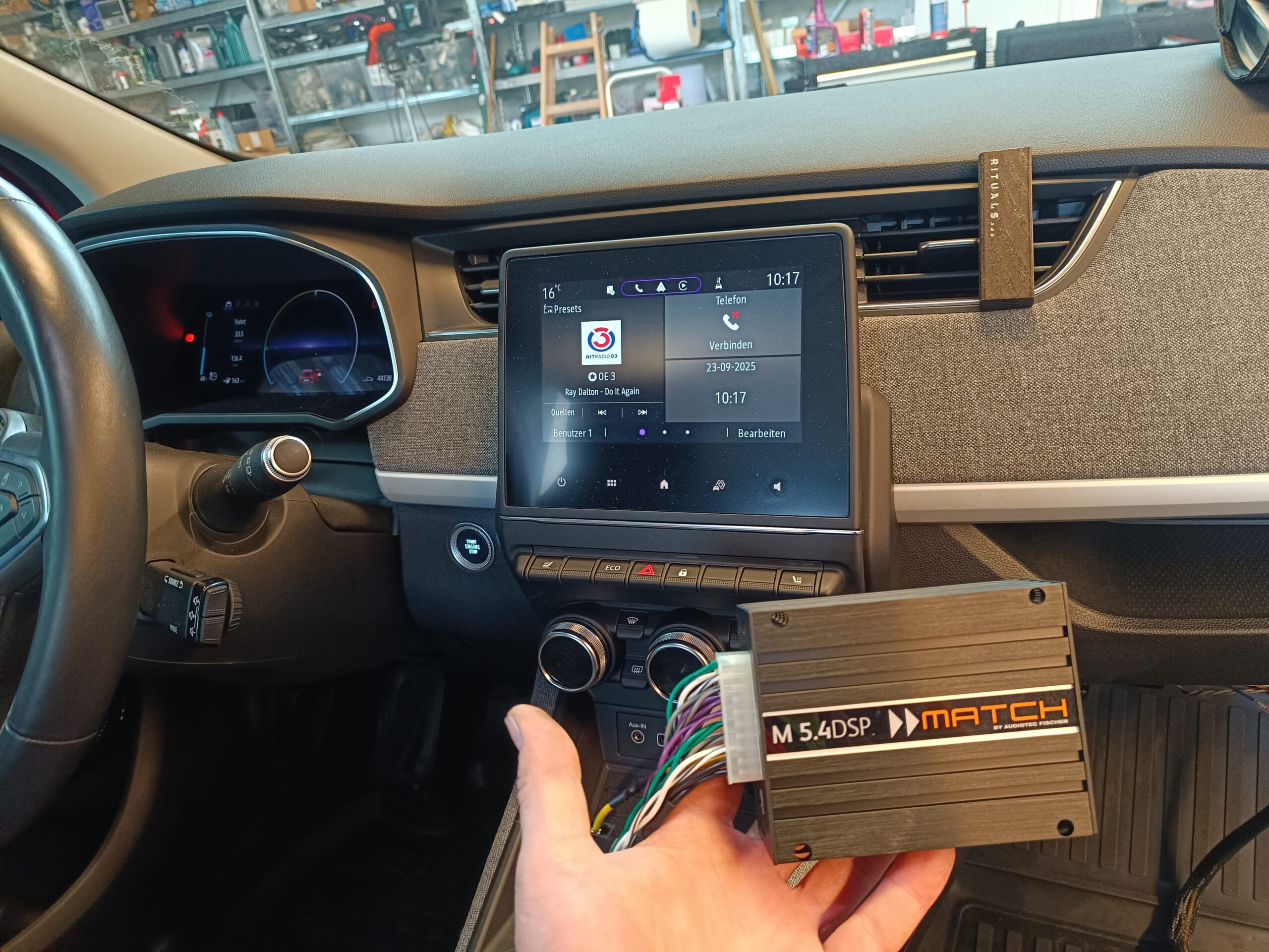 Renault Zoe Soundupgrade Subwoofer DSP