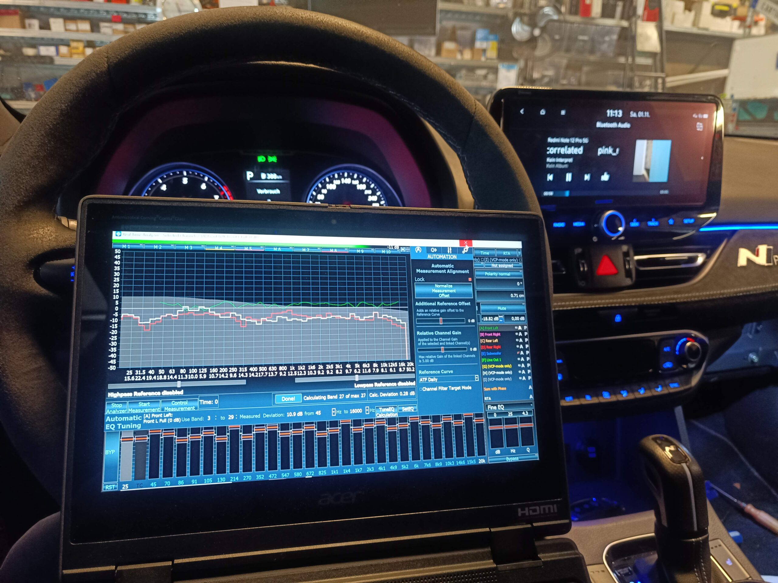 Hyundai Sound i30 N Performance DSP einmessen