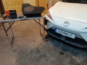 MG4 Soundupgrade Xpower DSP Subwoofer