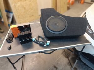 MG4 Soundupgrade Xpower DSP Subwoofer