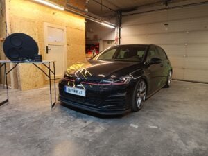 VW Golf 7 GTI Soundupgrade DSP + Reserveradsubwoofer