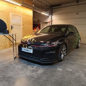 VW Golf 7 GTI Soundupgrade Reserverad Subwoofer