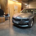 Skoda Scala Soundupgrade Reserveradsubwoofer DSP+