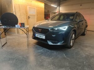 Cupra Formentor Soundupgrade DSP Reserveradsubwoofer