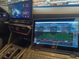 Cupra Formentor Soundupgrade DSP Reserveradsubwoofer