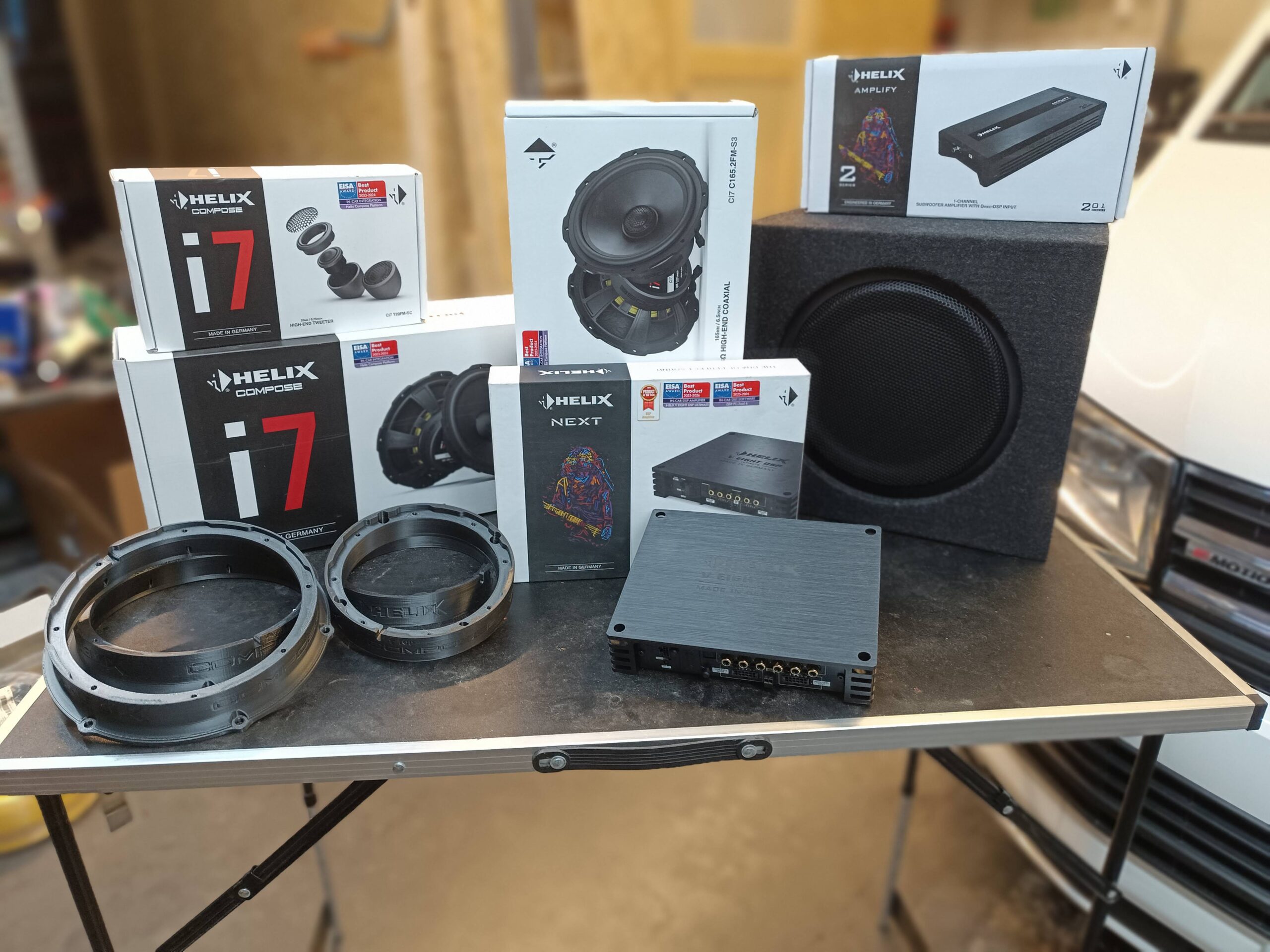 High End Soundsystem VW T6 Multivan Helix Compose i7