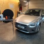 Mazda 2 Typ DJ Soundupgrade Basic DSP+ Reserveradsub