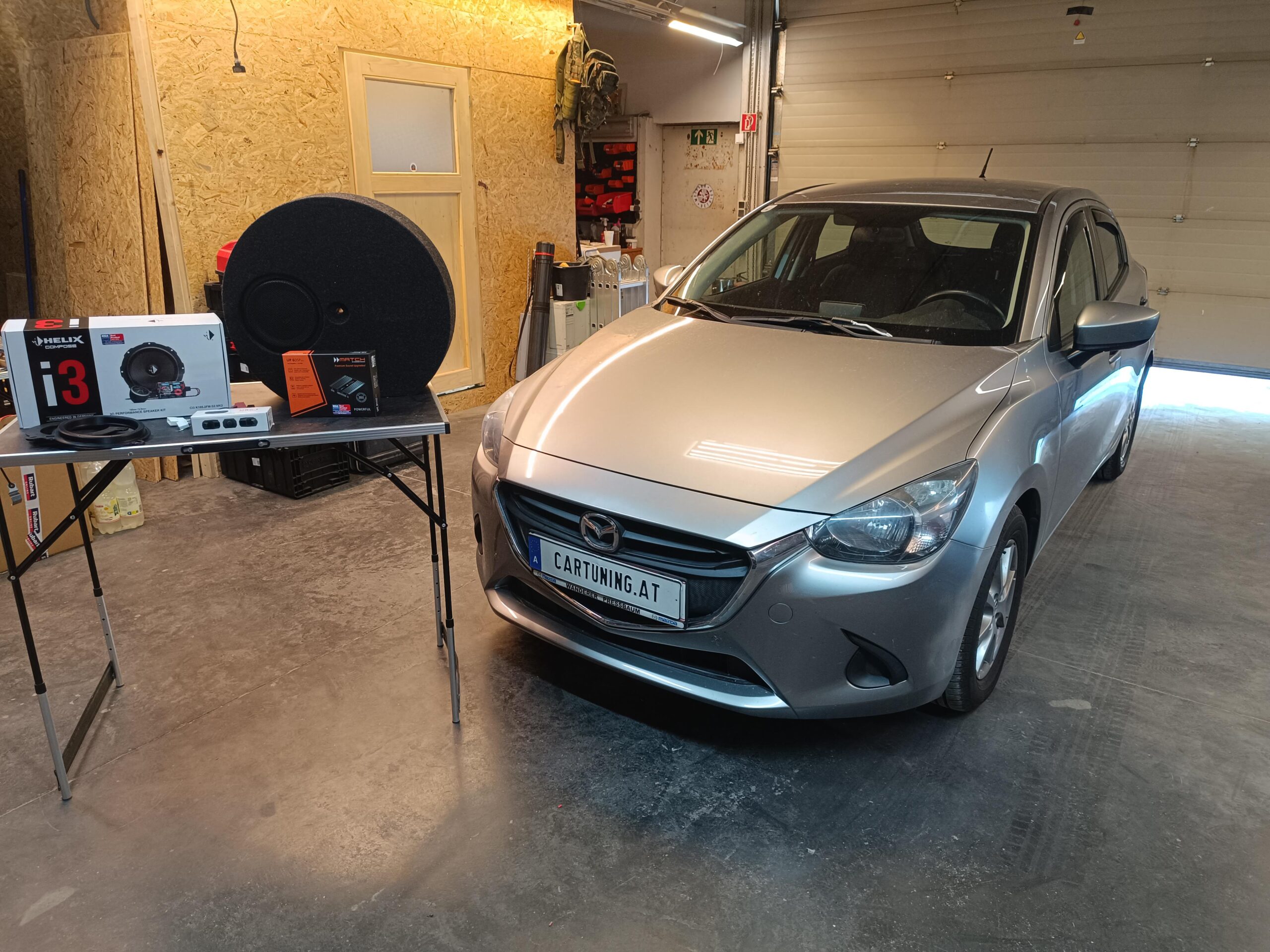 Mazda 2 Typ DJ Soundsystem Upgrade Basic DSP