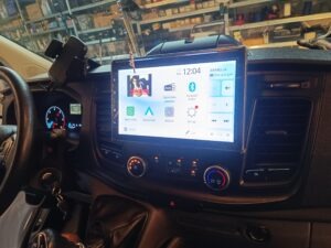 Ford Transit Custom Auto Radio Upgrade Android Auto Apple Carplay Rückfahrkamera