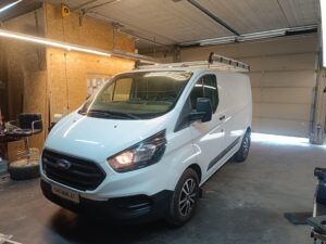 Ford Transit Custom Auto Radio Upgrade Android Auto Apple Carplay Rückfahrkamera