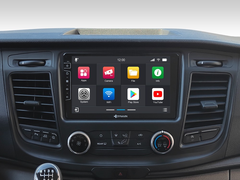 Ford Transit Radio Upgrade Android Auto Apple Carplay Dynavin